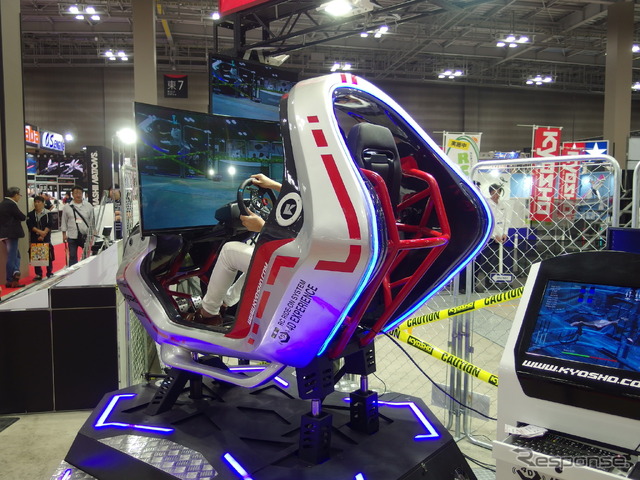 京商のKYOSHO RC RIDE-ON SYSTEM 4D EXPERIENCE(全日本模型ホビーショー2017)