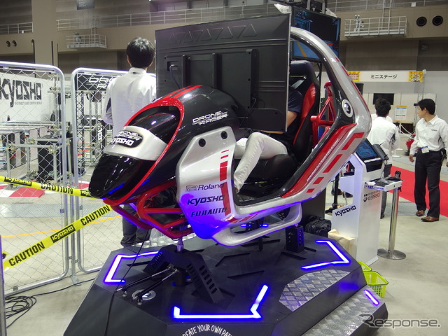 京商のKYOSHO RC RIDE-ON SYSTEM 4D EXPERIENCE(全日本模型ホビーショー2017)