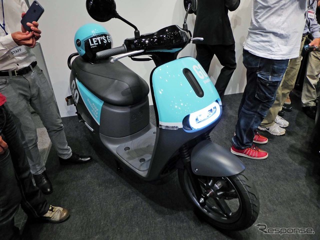 シェアリングサービスに使われる予定の第二世代「Gogoro2」