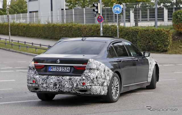 BMW 7シリーズ 改良新型 スクープ写真