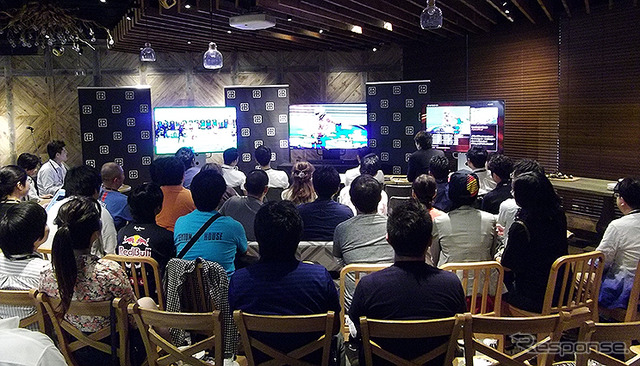 「DAZN」F1マレーシアGPパブリックビューイングイベント(10月1日、都内)