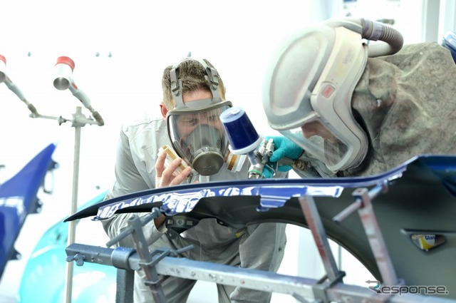 研修を通してBASFは自動車補修分野における次世代の人材を育成