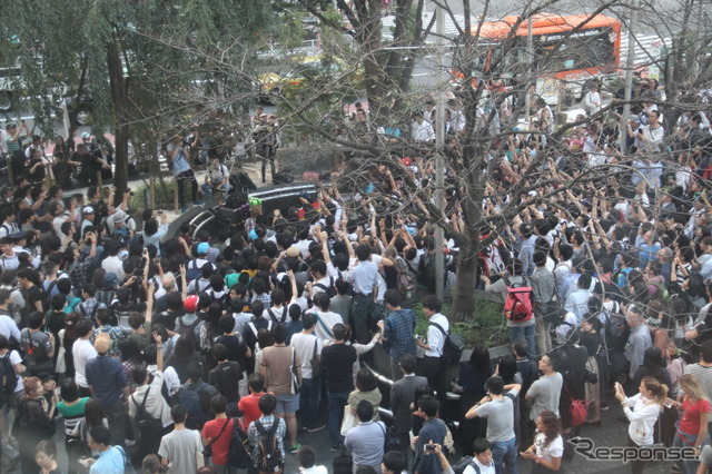 アロンソが計画していた渋谷のイベントが中止に
