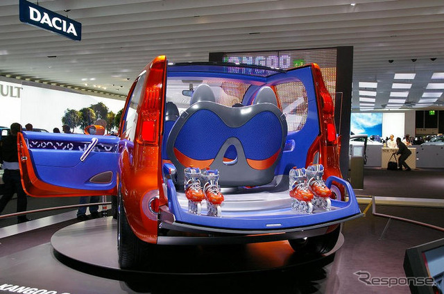 【フランクフルトモーターショー07】ルノー カングーコンパクト ローラー写真蔵