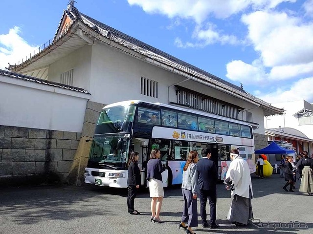 WILLERとビジョンによる京都の新たな観光事業発表（10月4日、京都市内）