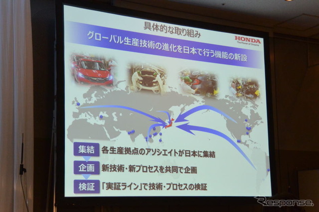 ホンダ国内生産体制に関する会見