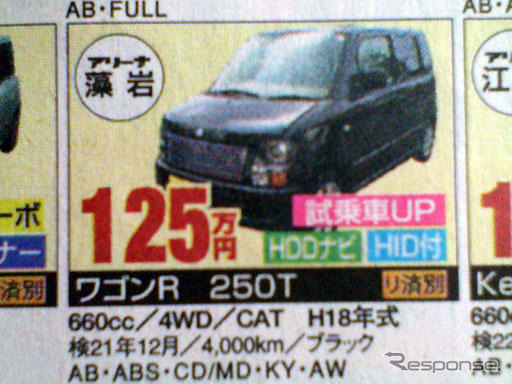 【老いも若きも値引き情報】売り切れ御免 軽自動車&コンパクトカー
