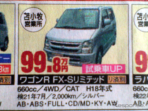 【老いも若きも値引き情報】売り切れ御免 軽自動車&コンパクトカー
