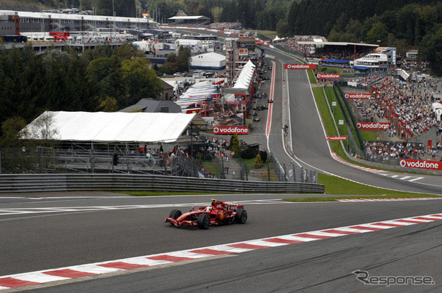 【F1ベルギーGP】決勝…フェラーリ、完璧な1-2フィニッシュ
