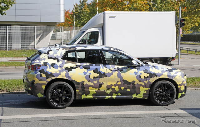 BMW X2 M35i スクープ写真