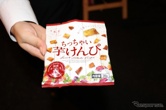 会場の様子をSNSに投稿するとお菓子がもらえる。六本木にフォトジェニックな”さつまいもマルシェ”が出現！