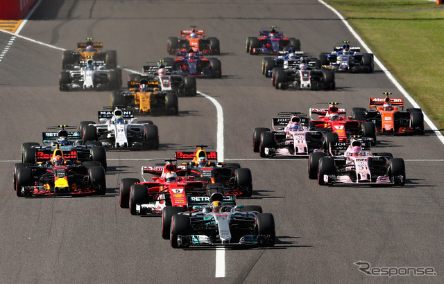 F1日本GP決勝スタート (c) Getty Images