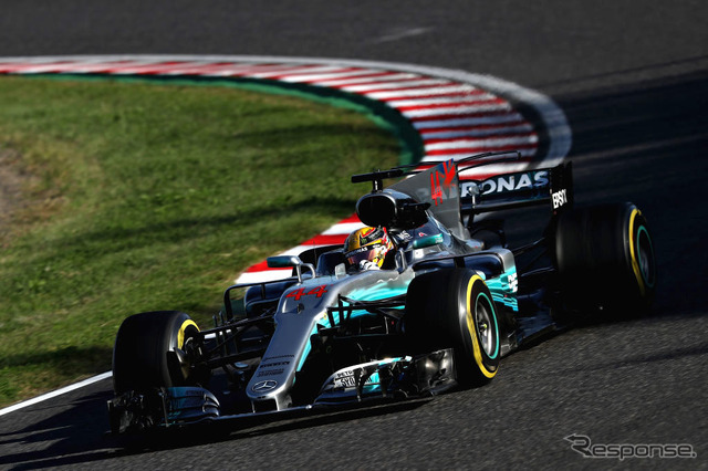 ハミルトン(F1日本GP) (c) Getty Images