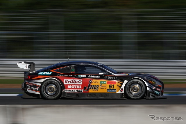 GT300クラス優勝の#51 RC F。