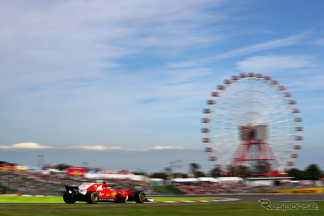 ライコネン（8日、F1日本GP）　(c) Getty Images
