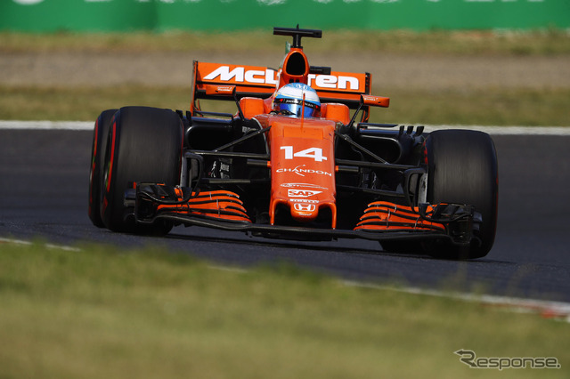 アロンソ（8日、F1日本GP）