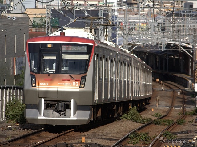 大井町線の急行は11月から2018年3月にかけて順次7両編成になる。