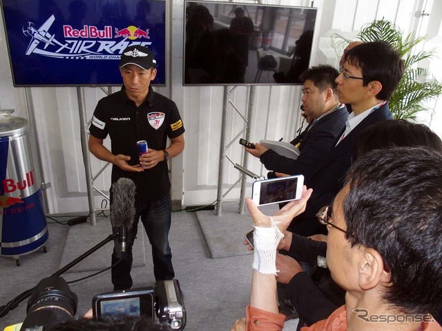 千葉大会でレース前の心境を語る室谷選手