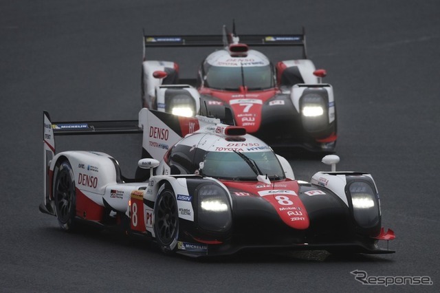 トヨタのLMP1-Hマシン「TS050 Hybrid」。