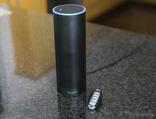アマゾン（Amazon）のAI（人工知能）音声アシスタントサービス、「アレクサ」（Alexa）に対応するインフィニティ