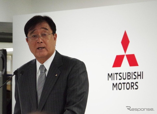 三菱自動車 益子修 取締役CEO(18日)