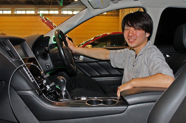 car audio newcomer! U-23 日産 スカイライン(オーナー:林 研太朗さん) by LEROY(ルロワ) 前編