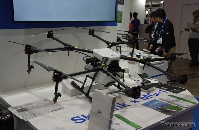 産業用ドローン市場が活気づいている(国際次世代農業EXPO)