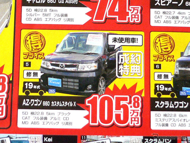 【新車値引き情報】このプライスで軽自動車を購入できる!!