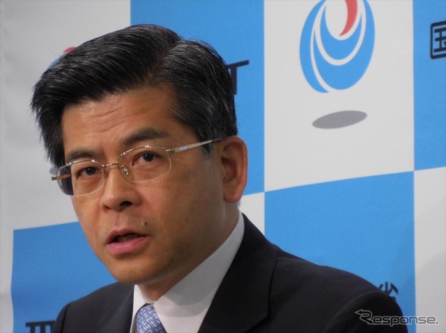 石井啓一国交相(24日・霞が関)