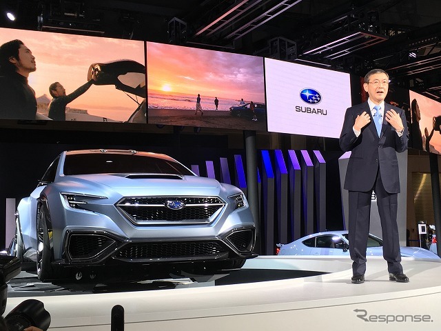 『VIZIV(ヴィジヴ)PERFORMANCE CONCEPT』を発表したSUBARU。