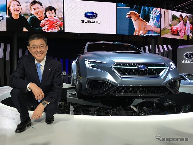 『VIZIV(ヴィジヴ)PERFORMANCE CONCEPT』を発表したSUBARU。