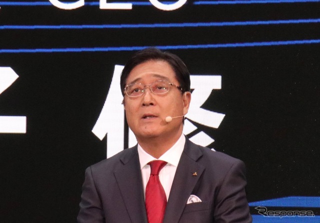 三菱自動車 取締役CEO 益子修氏