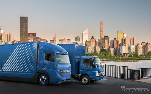 E-FUSO Vision ONEとeキャンター