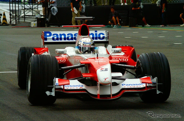 【トヨタF1】今年もメガウェブをトヨタのマシンが駆け抜けた