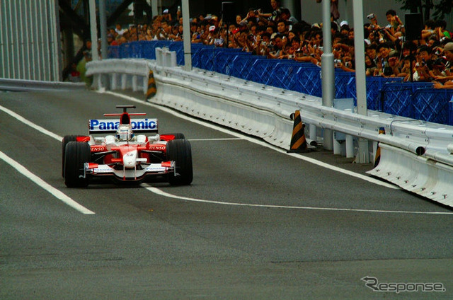 【トヨタF1】今年もメガウェブをトヨタのマシンが駆け抜けた