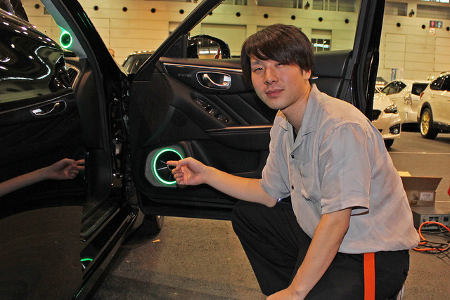 car audio newcomer! U-23 日産 スカイライン(オーナー:林 研太朗さん) by LEROY(ルロワ) 後編