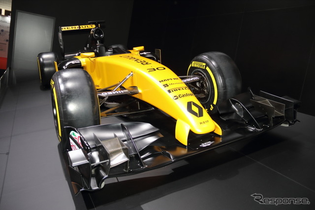 東京モーターショー2017に展示されているF1マシン
