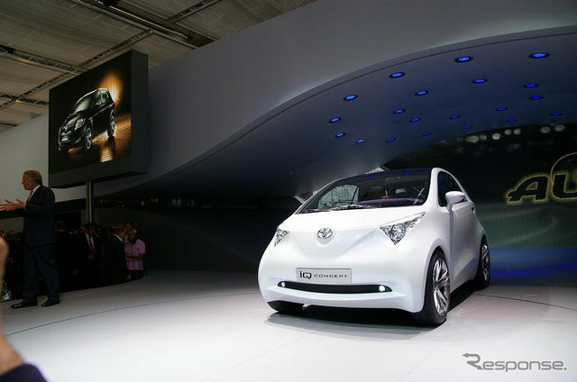【フランクフルトモーターショー07】トヨタ iQ コンセプト&ブース写真蔵