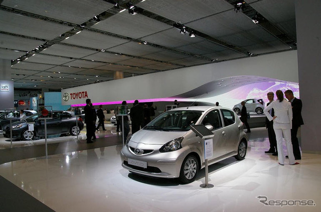 【フランクフルトモーターショー07】トヨタ iQ コンセプト&ブース写真蔵