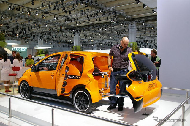 【フランクフルトモーターショー07】トヨタ iQ コンセプト&ブース写真蔵