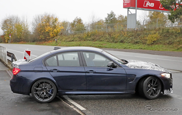 BMW M3 CS スクープ写真