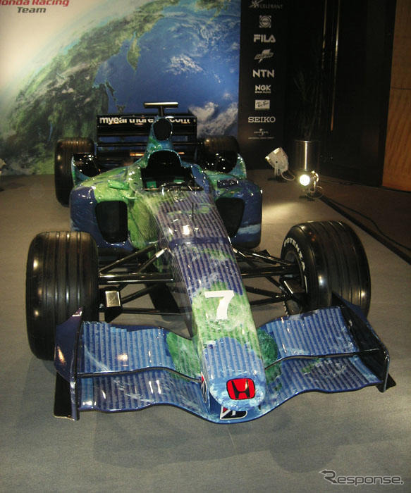 【ホンダF1】富士に臨むRA107、プラスとマイナス