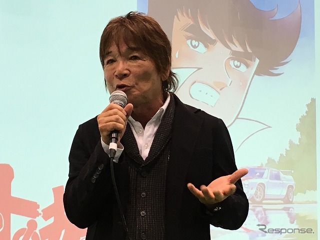 「サーキットの狼」原作者の池沢さとし(早人師)先生も登場。