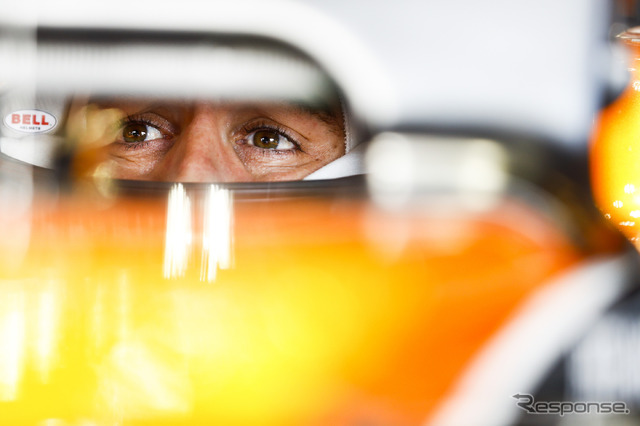 2017年のF1シーンにおけるアロンソ。