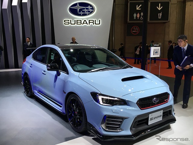 Sシリーズ最高出力となった「S208」。