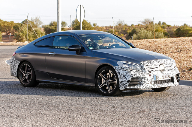 メルセデス AMG C43 クーペ スクープ写真