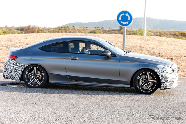 メルセデス AMG C43 クーペ スクープ写真