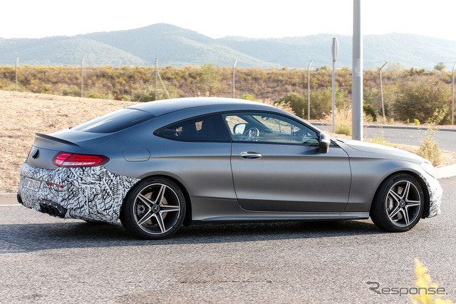 メルセデス AMG C43 クーペ スクープ写真