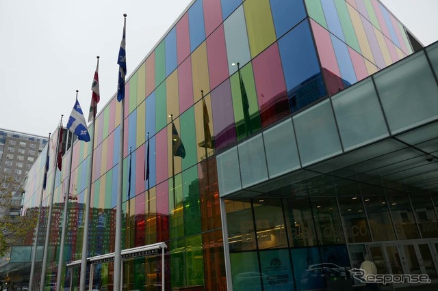 ITS世界会議の会場となったコンベンションセンター「Le Palais des congres de Montreal」