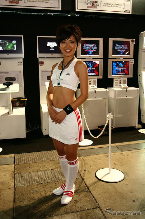 【東京ゲームショウ07】コンパニオン写真蔵…ハドソン